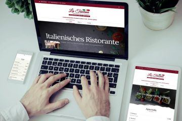 Website erstellen Ristorante Elio Goch Webdesign your agentcy werbeagentur Niederrhein Kreis Kleve